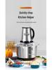 5L Electric Meat Grinder & Food Processor: Multifunctional Stainless Steel, Ideal for Garlic, Chili, and Household Use