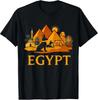 Egyptian Pyramids Desert Adventure Graphic Tee - Cairo Inspired Design