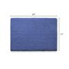 Kids Memory Foam Bath Rug Non-Slip Backing 17x24 Rectangular Polyester Mat Comfortable Bathroom Decor Textured Design