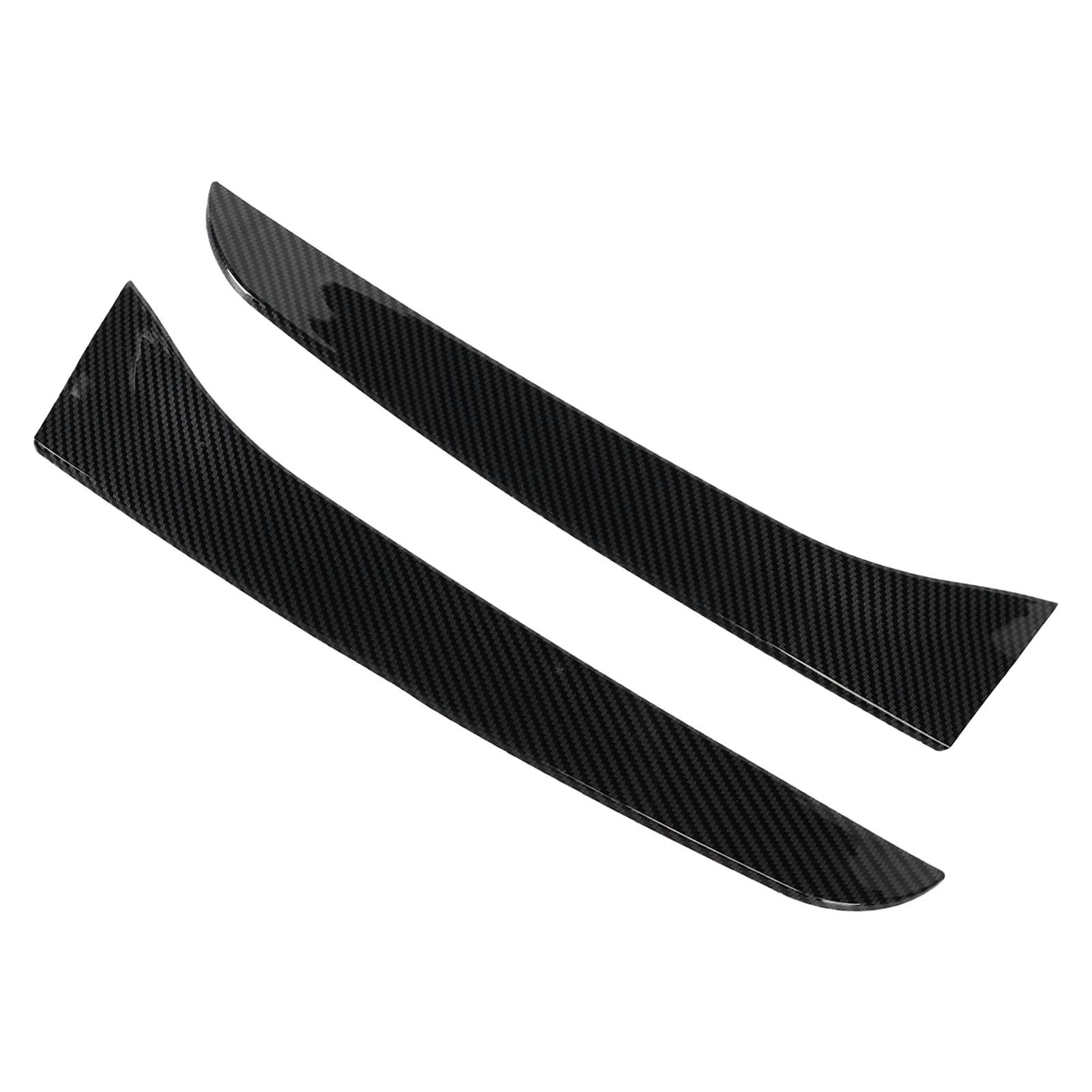 

2pcs Rear Window Side Spoiler Wing Carbon Fiber Style Replacement for B7 Variant Wagon 2011 2015