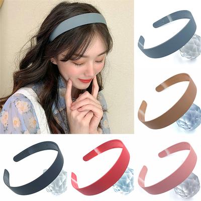 Vogue Frauen Hochwertiges Haarband Haarband Mädchen Kopfbedeckung Charmantes Koreanisches Breites Stirnband Neue Mode Haarband Haarschmuck Kopfbedeckung Candy Farbe