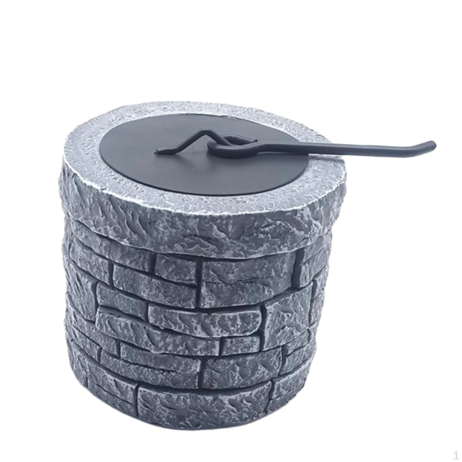 

Compact and Stylish Fire Pit for Indoor Outdoor Use сірий