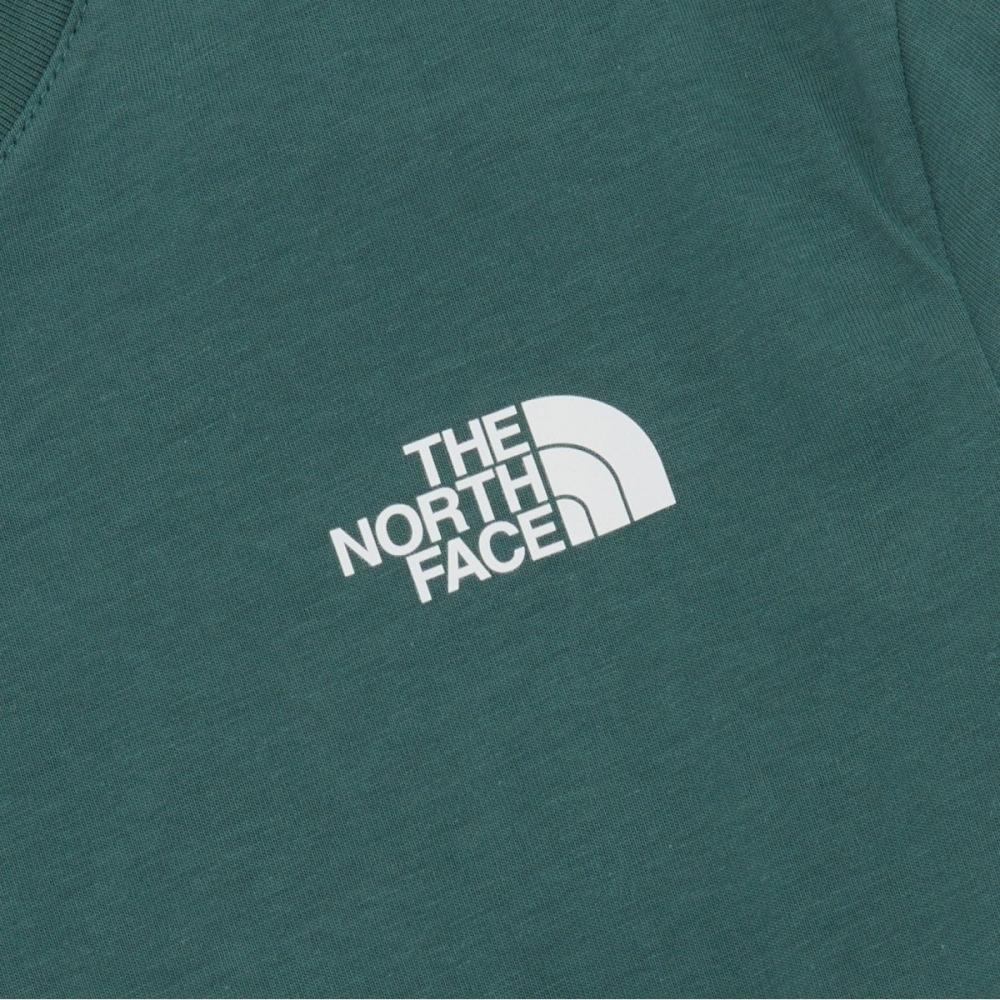 [norTh Face Official] NT7uq50d CoTTon Basic ShorT Sleeve T shirT 4 Green Bay