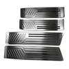CGP Side Scuff Plates (4-Piece Set) for 40 Series Alphard and Vellfire, Black, Stainless Steel (HN09-T13822BK)