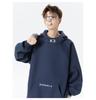 2025 Spring/Autumn Men's Embroidered Hooded Sweatshirt: Loose, Lazy Style Jacket