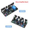 Upgraded Version 200/300W Mono Amplifier Board 1943 + 5200 High Power Tube Amp Board With Speaker Protection Relay