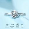 1Carats Moissanite Ring copper Ideal For Man and Women Suitable Ideal For Daily Wear and Gift Ideal For Engagement Wedding Ring