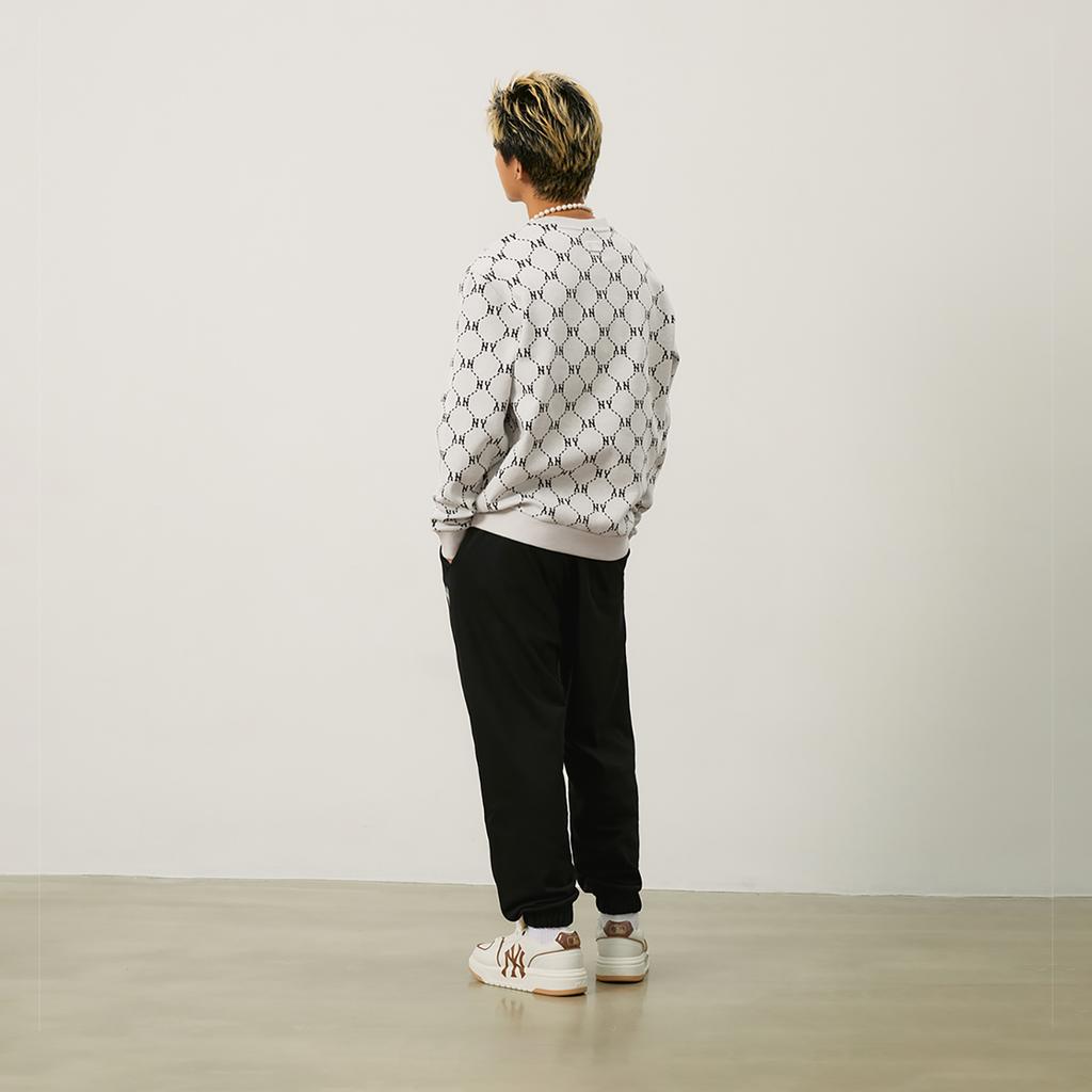 New MLB SS24 Casual Pants Unisex Black 3APTB0841-50BKS