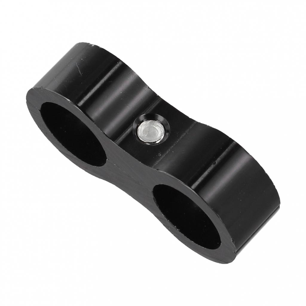 Aluminum AN8 Clamp Fuel Line Clamp Hose Separator Clamp