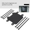 Motorcycle Front Number Plate Matte Black Easy To Install License Plate Replacement for SUR‑RON Light Bee Light S X