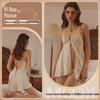 Enchanting Sheer Camisole Nightgown - Slimming & Alluring Homewear