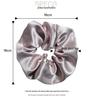 7cm Extra Large Silk Hair Tie - 22 Momme, Large Intestine Ring, 55cm Fabric, Custom Label Available