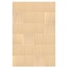 48Pcs 1/12 Dollhouse Mini Adhesive Floor Tiles Dollhouse Square Floorboard Decoration Dolls House Home Accessories