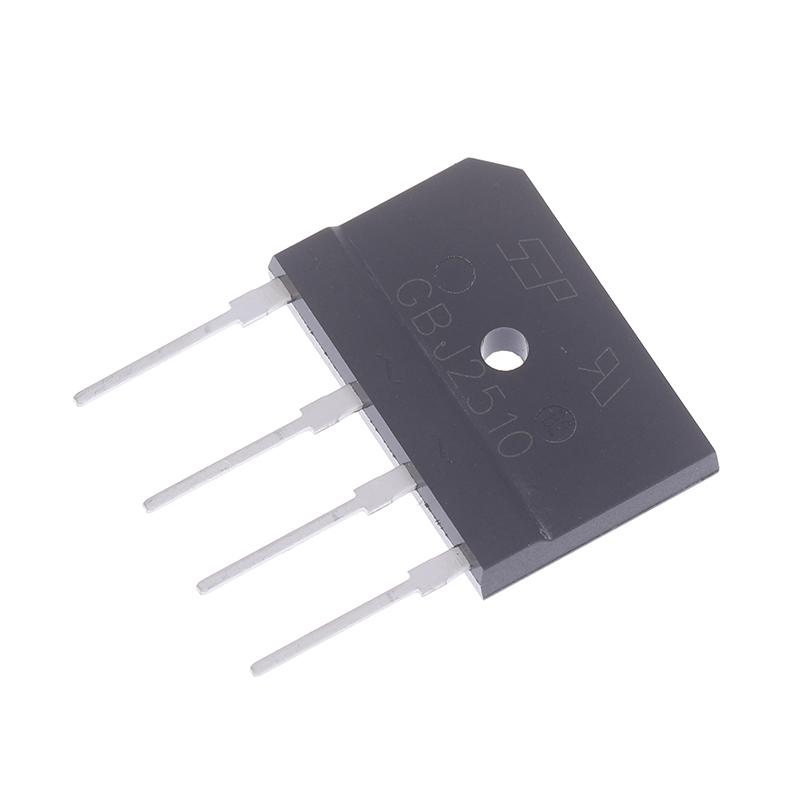 5Pcs Household Electronic Diy Accessories 25A 1000V Diode Bridge Rectifier For Gbj2510