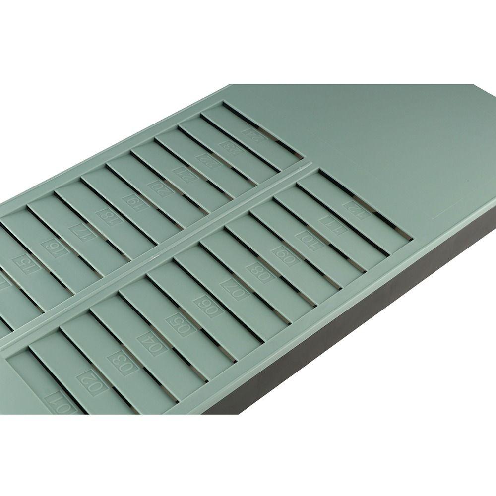 Plastic Time Card Organizer Holder 24 Slots Time Payroll Recorder Employee