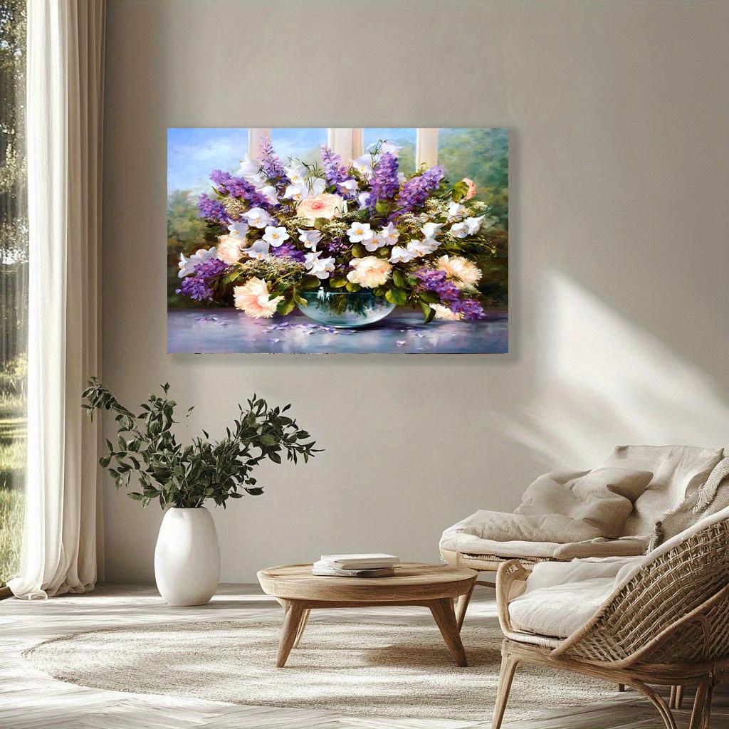 Krásné květiny Nástěnné umění Obrazy na plátně Moderní estetická krajina Minimalistický plakát Obrázky Obývací pokoj Home Decor