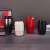 Spill Proof Lid Travel Coffee Mug 260ML Portable Ice Cup Gift Cup Car Thermos Cup  Outdoor Travel
