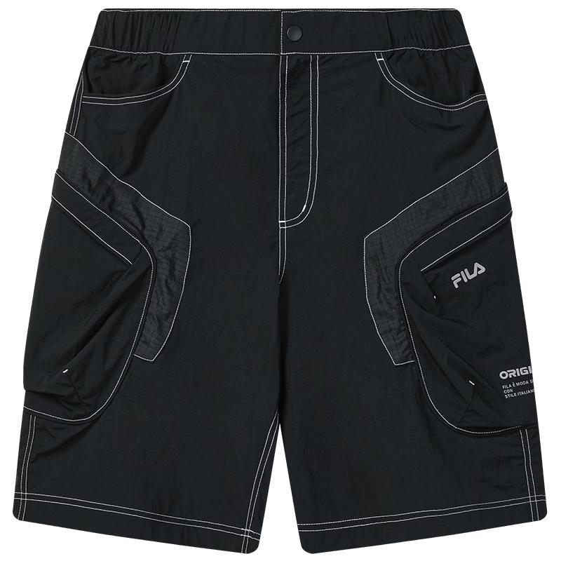 FILA Men's Woven Summer Loose-Fit Shorts