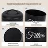 Cross-border Coffee Filter Paper Holder & Laundry Pod Storage Box