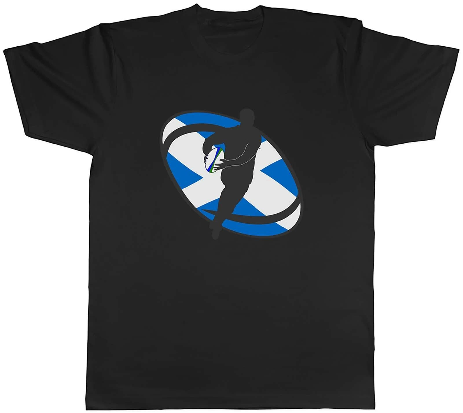 Rugby Scotland Mens Unisex T-Shirt Tee S