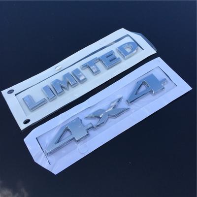 Car Styling Trunk Body ABS 3D Sticker LIMITED 4X4 Emblem For Je+ep Car Decoration Accessories