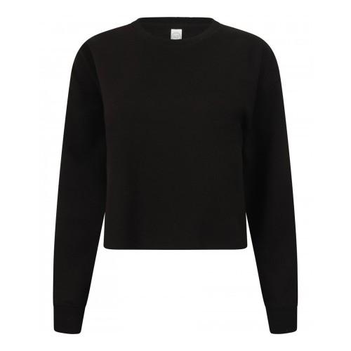 SF Minni Childrens/Kids Slounge Crop Sweatshirt