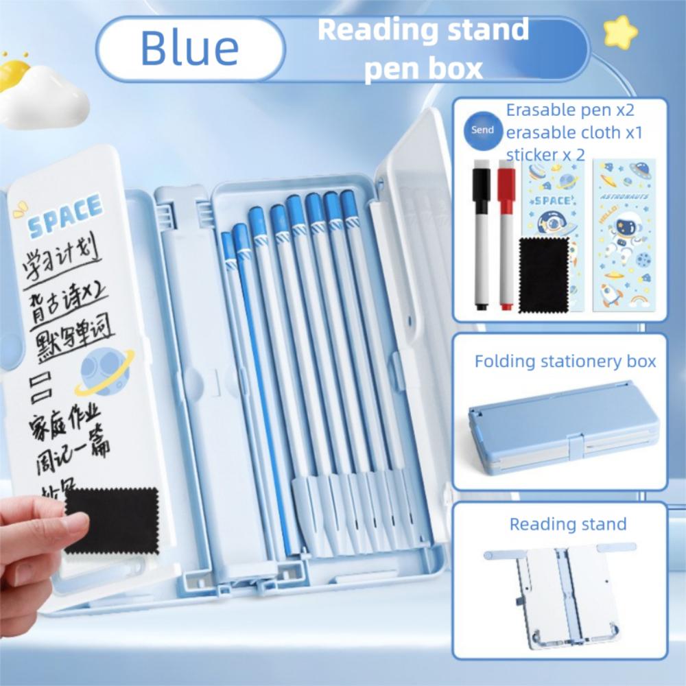 Pencil Box Lifting Landing Book Stand Book Holder Reading Bookshelf Student Pencil Case  Office