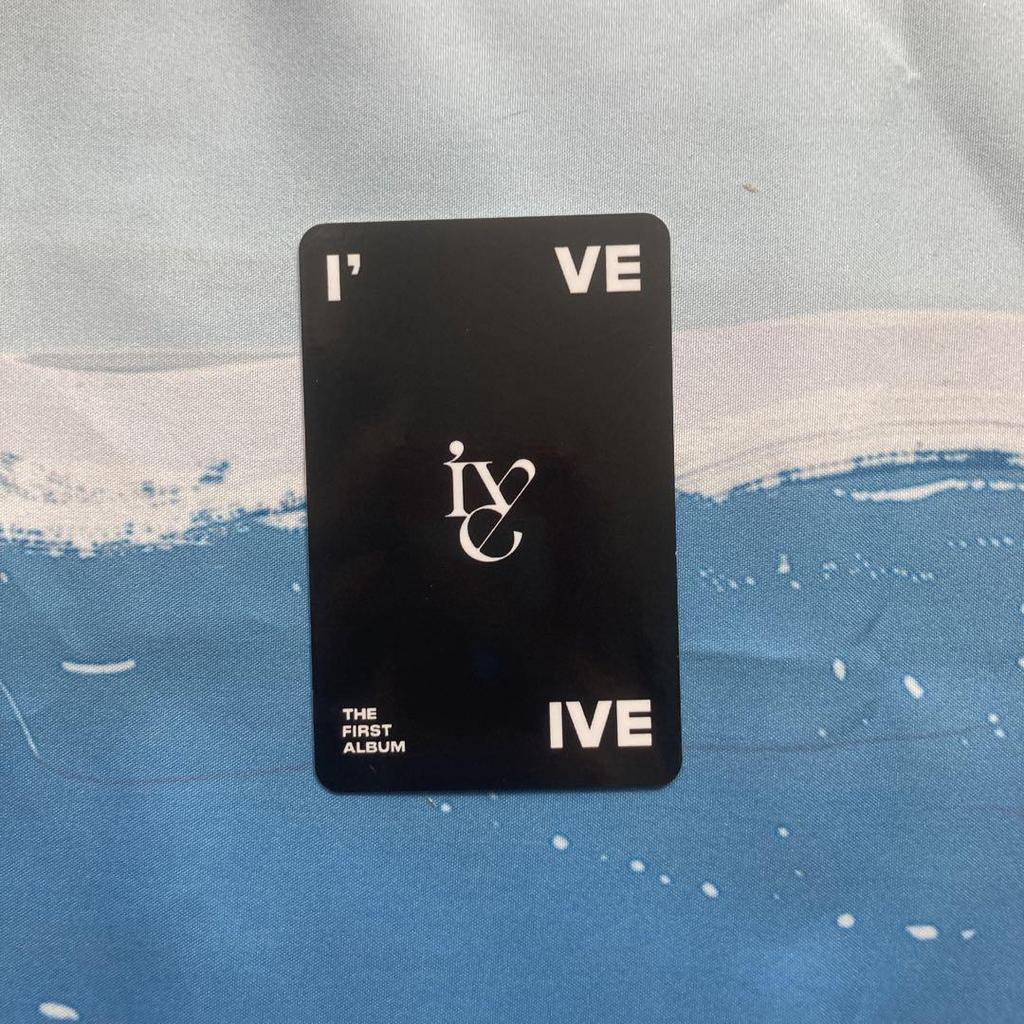 [USED] IVE I'VE Ive Public Broadcast Bonus Sanok Trading Card Wonyoung
