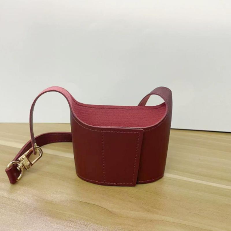 

Portable Drink Cup Tote Bag, Coffee Mug Sleeve Pouch For Outdoor Camping Shopping вино красного
