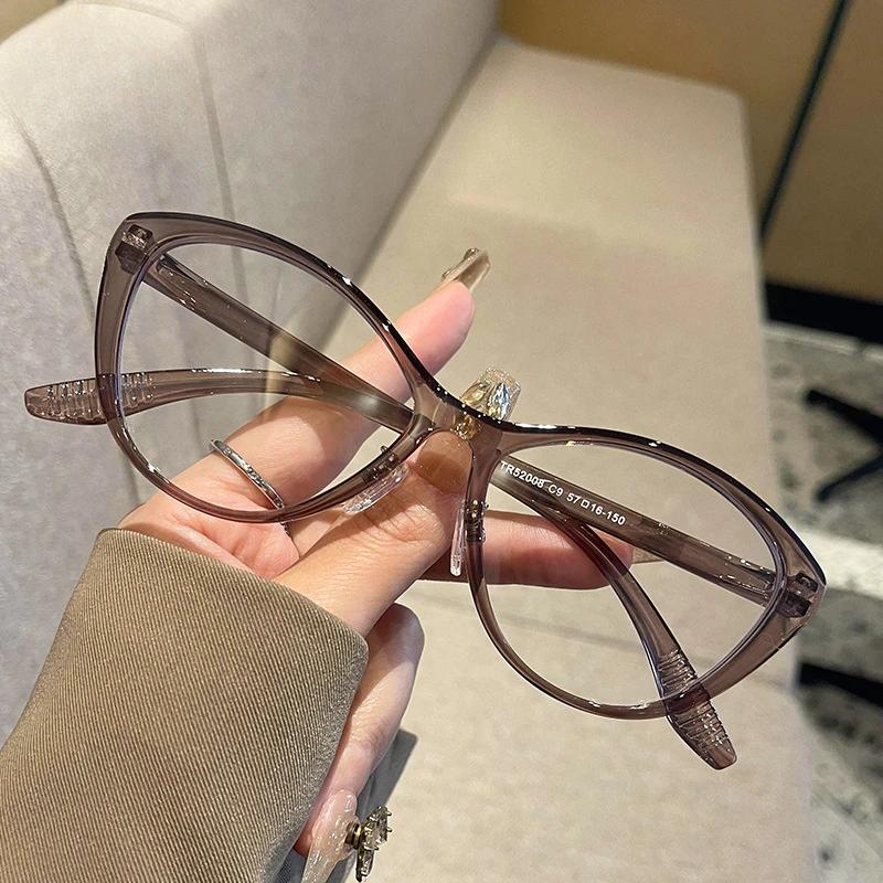 Transparent Eyeglasses Anti-Blue Light Glasses Women's Optical Spectacle Eyeglass Fashion Vintage Frame Eyewear Computer Goggles