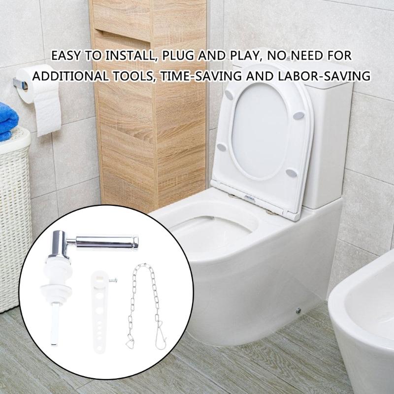 Universals Toilet Flush Lever Cistern Handle Bathroom Toilet Water Tanks Handle Metal Toilet Cistern Lever Handle
