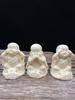 Unique Handicrafts: Elephant Nut Carvings with Zen Tea Pet, Three Wise Monks, Factory Direct