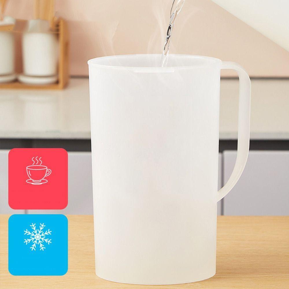 High Temperature Fruit Tea Drink Kettle 2L Juice Bucket Cold Water Pot  Kitchen Refrigerator