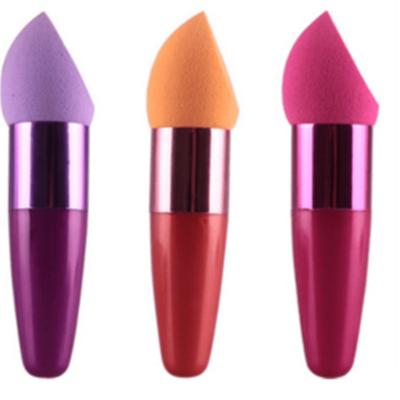 Brosse cosmétique, mélangeur cosmétique, tête d'éponge, fond de teint, tête bouffante, 3 pièces