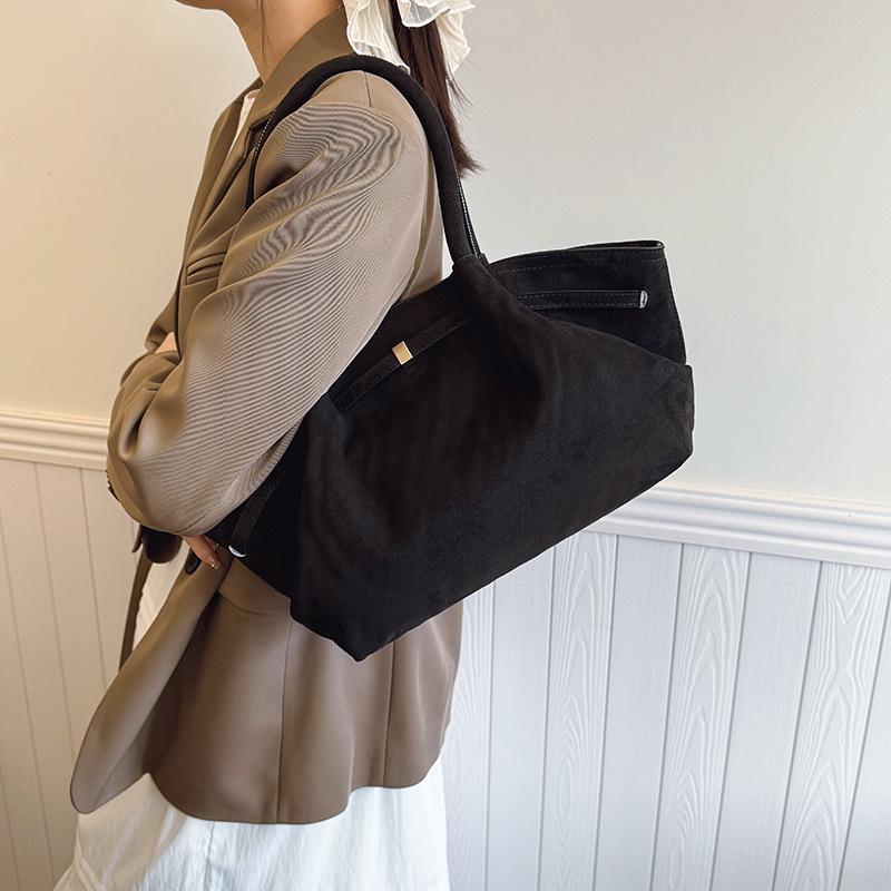 2025 Dámská retro matná taška: High-End, Jednoduchá, Jednoramenná Kabelka