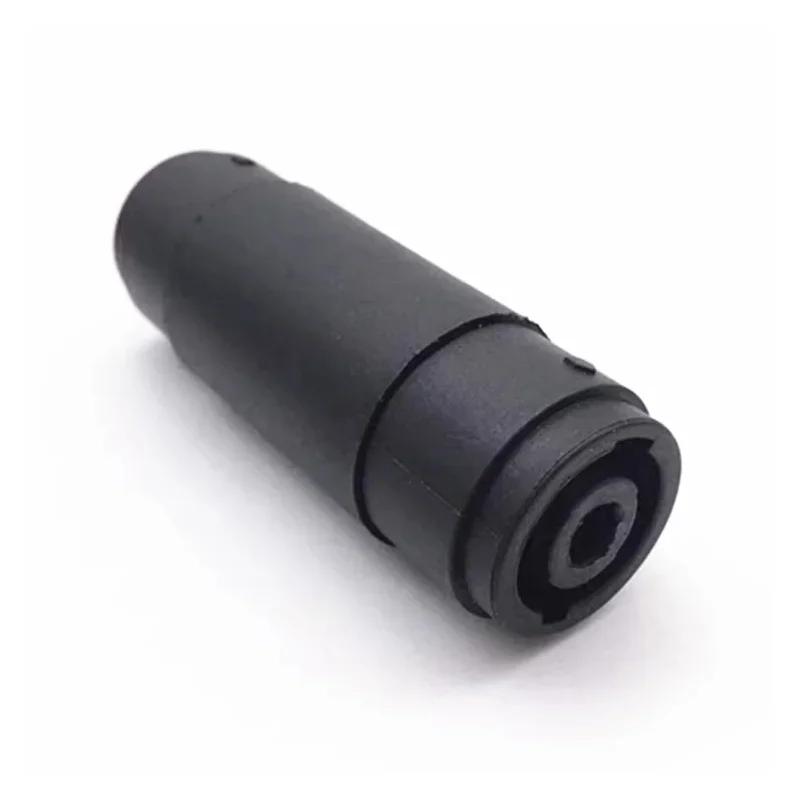 

4Pin Female To Female Speakon Connector Coupler Adapter Cable Plug Connector 2pcs чорний