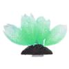 Plante Corail Fluorescente Vif Ornement Artificiel en Silicone pour Aquarium Herbe Aquatique