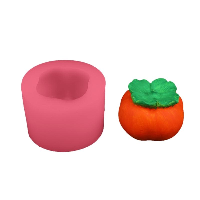 

Persimmon Shape Silicone Chocolate Moulds Baking Molds Fondant Mold Cake Decorating Tools Resin Moulds Silicone Material розовый