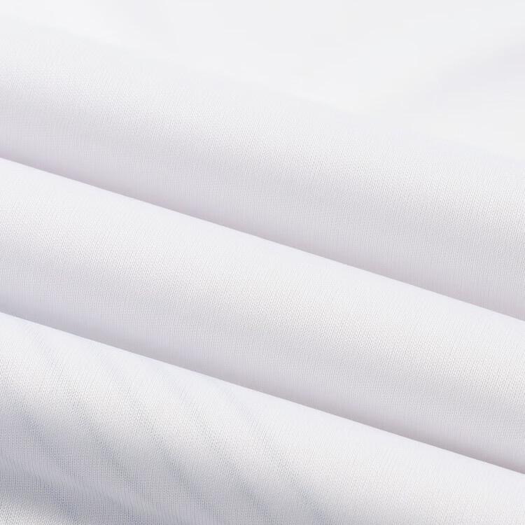 Emporio Armani EA7 SS24 Striped Logo Letter Print Short Sleeve Polo Shirt Men Tops White 3DPF09-PJPCZ-1100