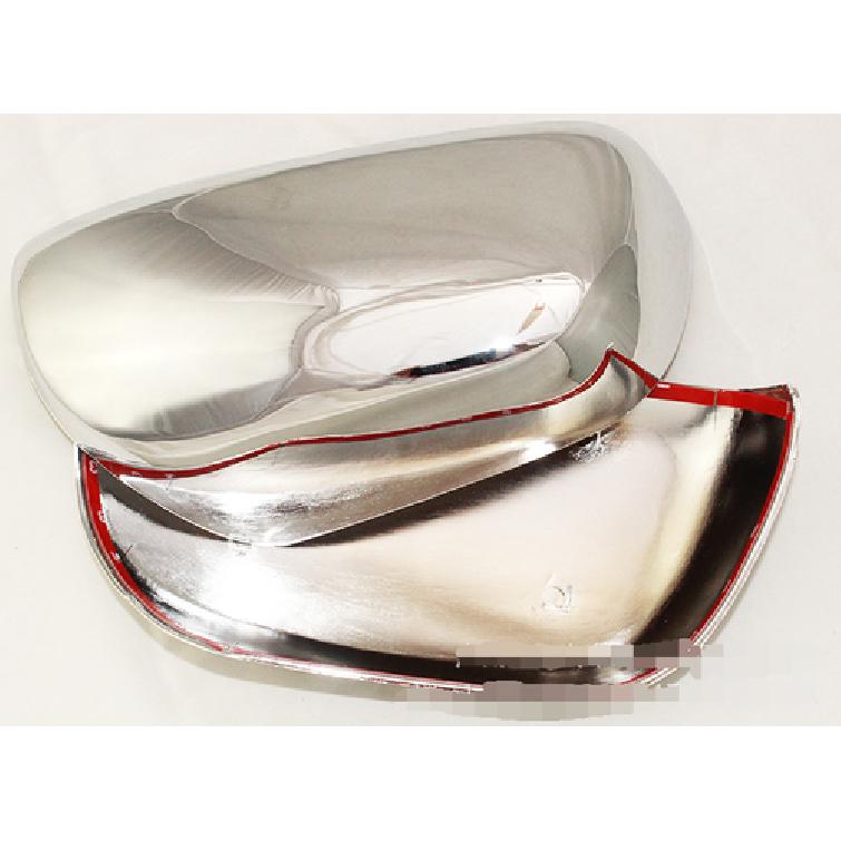 ABS Chrome Rearview Side Mirror Cover Trim For 2006-2012 Toyota RAV4 2pcs