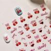 New Fruit Strawberry Jelly Nail Art Cute Stickers Sweetheart Cherry Bow Rabbit Diy Nail Decoration