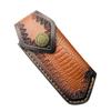Convenient Leather Container Foldable Knife Holsters Storage Bag Practical Knives Leather Sheath Scabbards for Outdoor