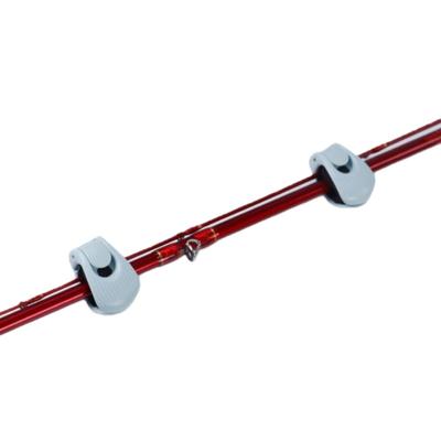Angelrutenhalter-Klemme, tragbares Angelruten-Clip-Set aus 2 Stück, Zubehör für Angelbegeisterte, Werkzeugklemme