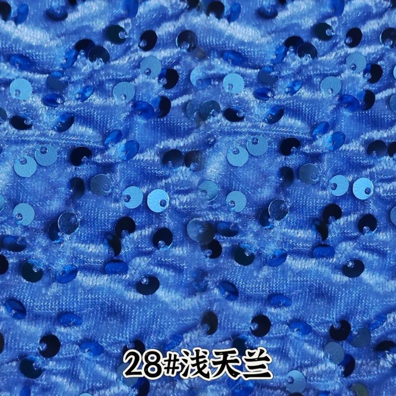 Evening Gowns Encrypt Shining 5mm Sequin Fabric Stretch Velvet Fabrics For DIY Wedding Elegant Party Dresses handmade DIY, etc