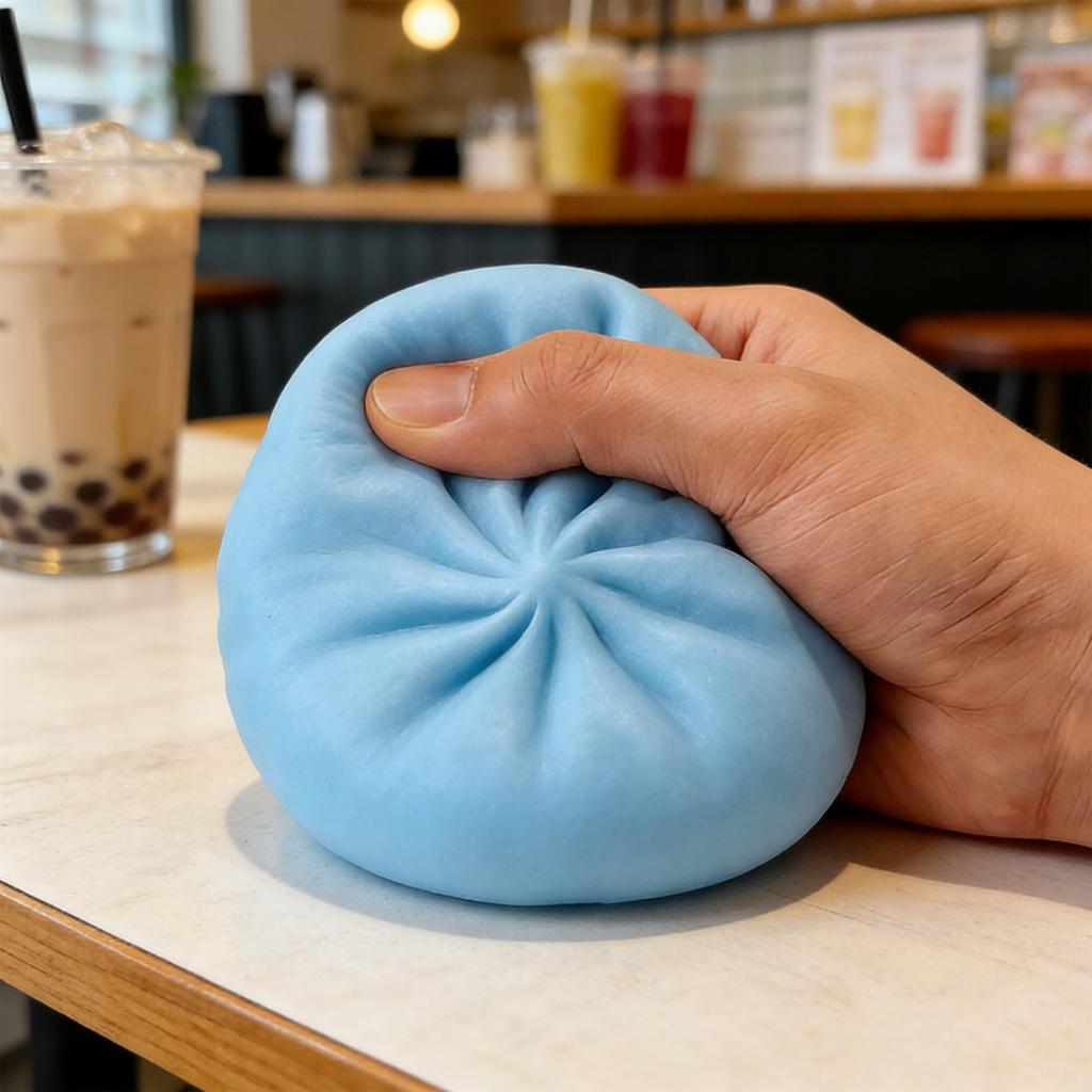 Giocattolo Spremi Panino in Plastica Rimbalzo Lento Sollievo dallo Stress Morbido Elastico Impugnatura per la Mano Esercizio Decompressione Sicuro Non Tossico 1 Confezione