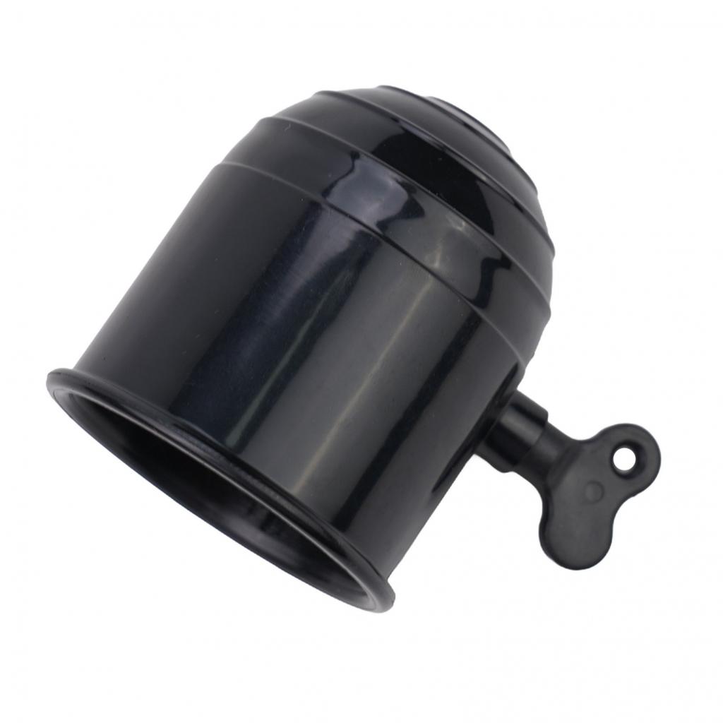 Useful Tow Ball Cover Bar Black/Silver Caravan Hitch