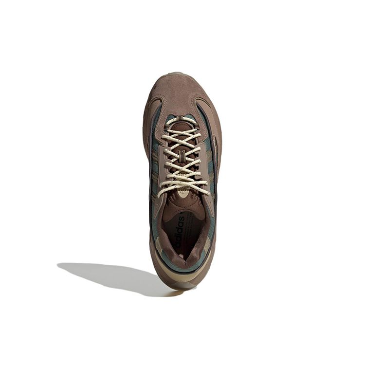 Adidas Originals Oznova Retro Non-Slip Durable Low-Top Lifestyle Shoes Unisex Sneakers Brown Green HP7729