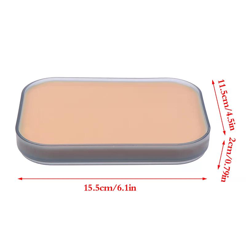 1set Silicone Artificial Skin Oral False Dentistry Common Types Of Dental Wounds Fake Suture Practice Training Dentist Kit