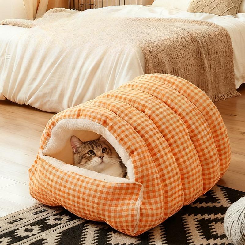 Pet Litter Four Seasons Warm Cat Litter Winter Cat Litter Dog Litter Four Seasons Universal Products Closed Cat Bed Can Be Dismantled and Washed