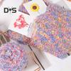 Hand Spun Art Yarn Hand Blended Yarn Colorful Handmade Crafting Yarn for Jewelry Making Junk Magazines Knitting Crafts Card Making